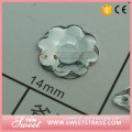 14mm flower epoxy stone for sale;garment accessory crystal
